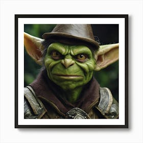 Yoda photo 4 Art Print