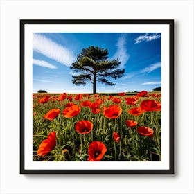 Poppy Field Art Print