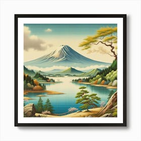 Mt Fuji 1 Art Print