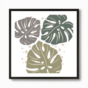 Aesthetic Boho Modern Abstract Art Print