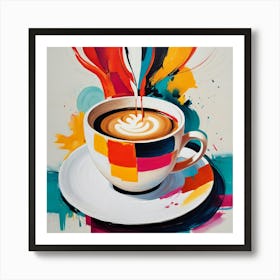 Coffee Canvas Print 1 Art Print