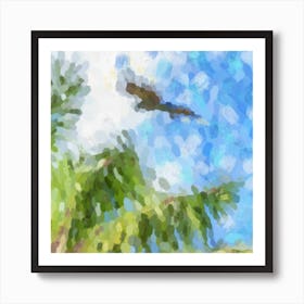 Tropical forest Art Print