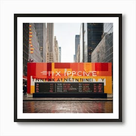 A Digital Design Of A Contemporary Appreciation Sign Written With Sprinklings Of Bold Typography O (1) Art Print