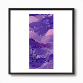 Purple Sky Art Print