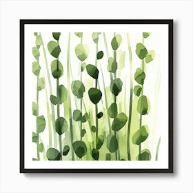 Green Grass Art Print