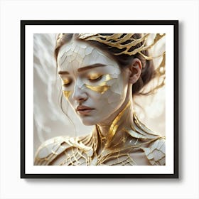 Gold And Silver Art Print