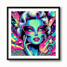 Glamorous Life Art Print