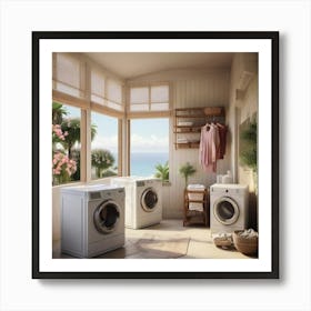 Laundry Room 14 Art Print