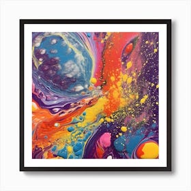 Abstract Painting 14 Art Print