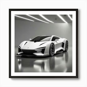 Lamborghini Concept Car 3 Art Print