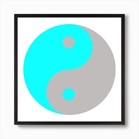 Yin Yang Symbol 22 Art Print