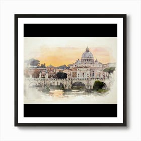 St Peter'S Cathedral Art Print