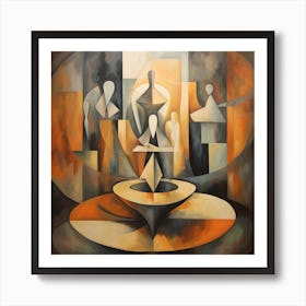 Abstract Painting 49 Art Print