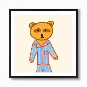Mr fantastic bear 🐻💤 Art Print