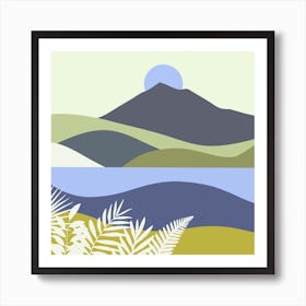 Mountain Landscape 9 Art Print