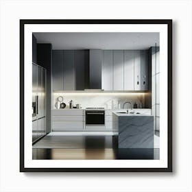 Modern Kitchen 1 Art Print