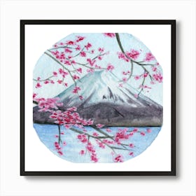 Mt Fuji Art Print