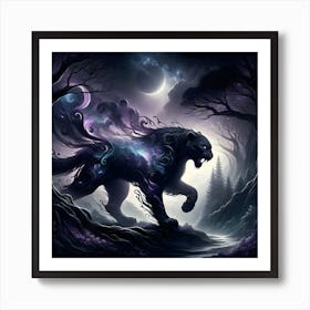 Black Panther Art Print