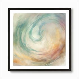 Calm Abstract 7 Art Print