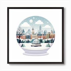 London United Kingdom 1 Snowglobe Art Print