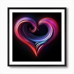 Love Neon (14) Art Print