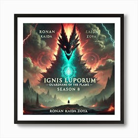 Ignis Luporum Guardians Of The Flame Season 8 Art Print