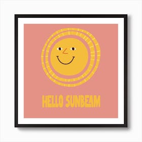 Sunbeam Print Uplifting  Art Print