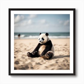 The Lonely Panda Art Print