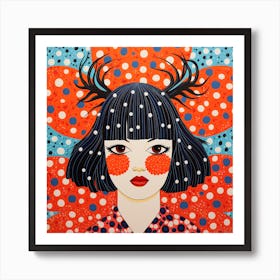 Asian Girl 4 Art Print