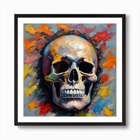 Skull Painting 1 Art Print