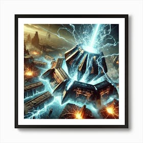 Energy Disruptor Core Energy Overload Art Print