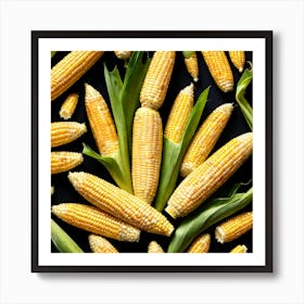 Sweetcorn As A Logo (65) Art Print