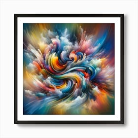 Abstract Painting 16 Art Print