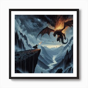 Dragon Fire Art Print