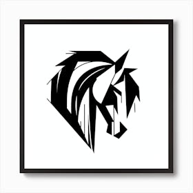 Horse Head 2 Art Print