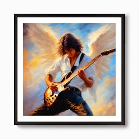 Angel Of Rock Art Print