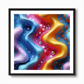 Abstract Painting 24 Art Print