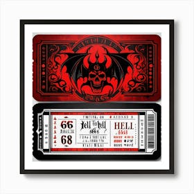 Hell On Hell Ticket Poster