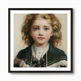 Little Girl 3 Art Print