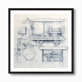 'The Machine' Art Print