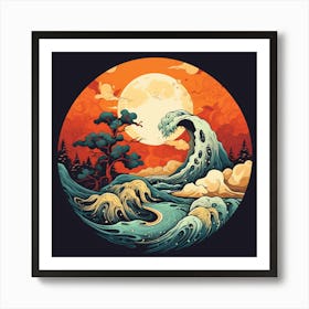 Great Wave 27 Art Print