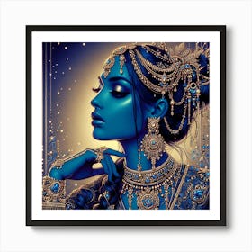 Exotic Beauty Artwork 77 Art Print