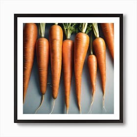 Carrots 25 Art Print