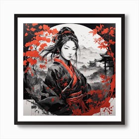 Asian Girl 1 Art Print