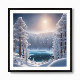 Winter Wonderland 4 Art Print