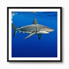 Great White Shark 16 Art Print