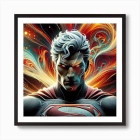 Superman 4 Art Print