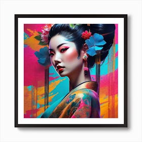 Asian Girl 20 Art Print