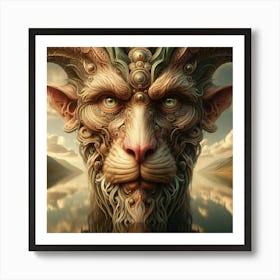 Ghai's Head Art Print