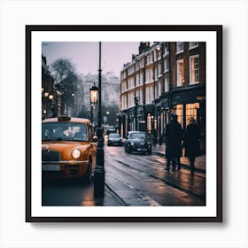 London Street Scene Art Print